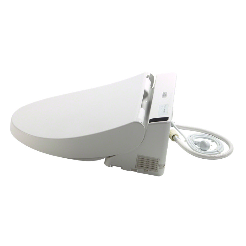 Washlet® Elongated Toilet Bidet Seat, Cotton White