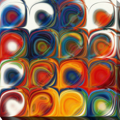 « cercles et carrés 43 », impression