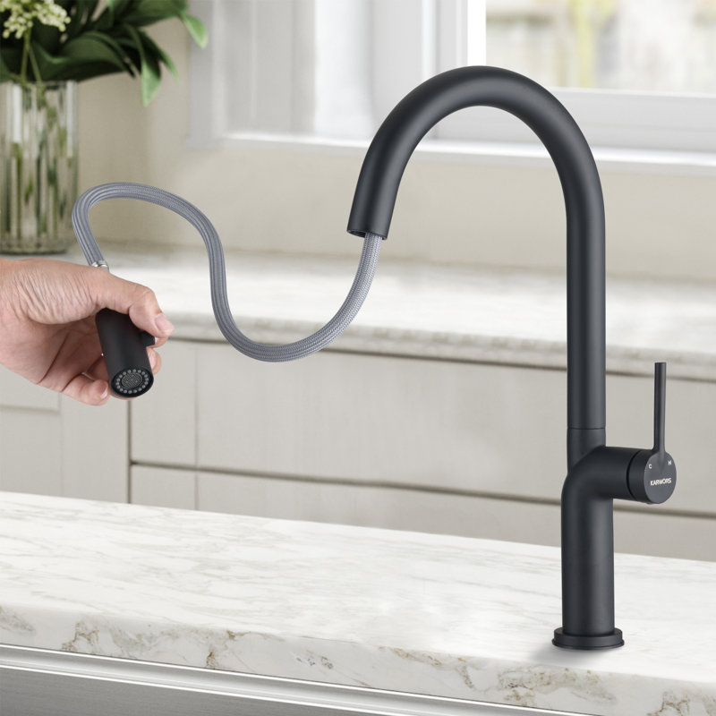KARWORS Pull Down Kitchen Faucet