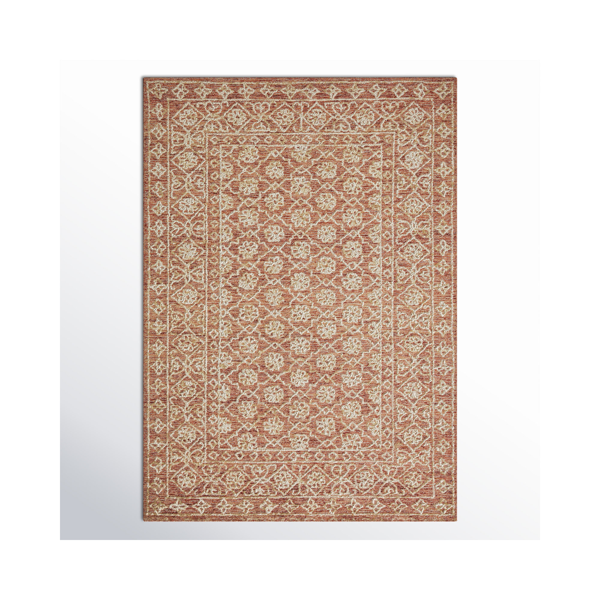 Millcreek Handmade Wool Rug, Rectangle 9'3" x 13'