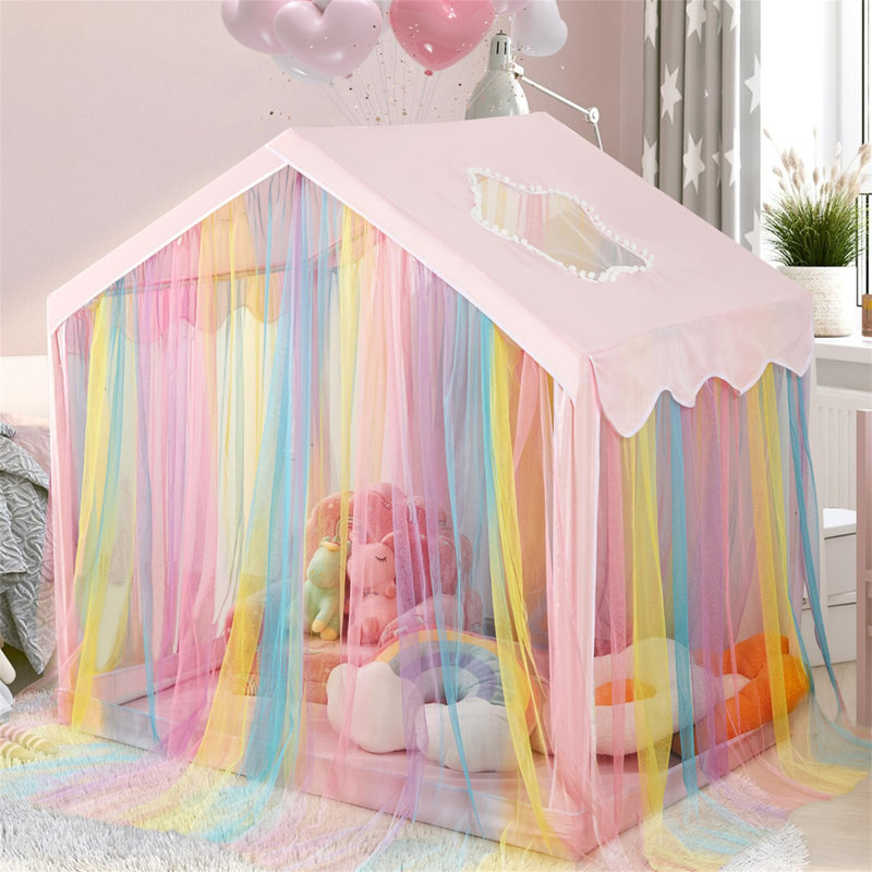 Game Tent, Game House, House Tent, Pink