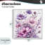 Giclée encadrée de fleurs mauves et rosées, design par Kim Allen-1150548508-1150548512
