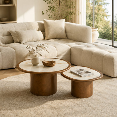 Ensemble de tables basses Modern 2Pcs
