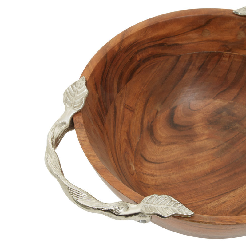Alpen Home Climenhaga Wood Serving Bowl