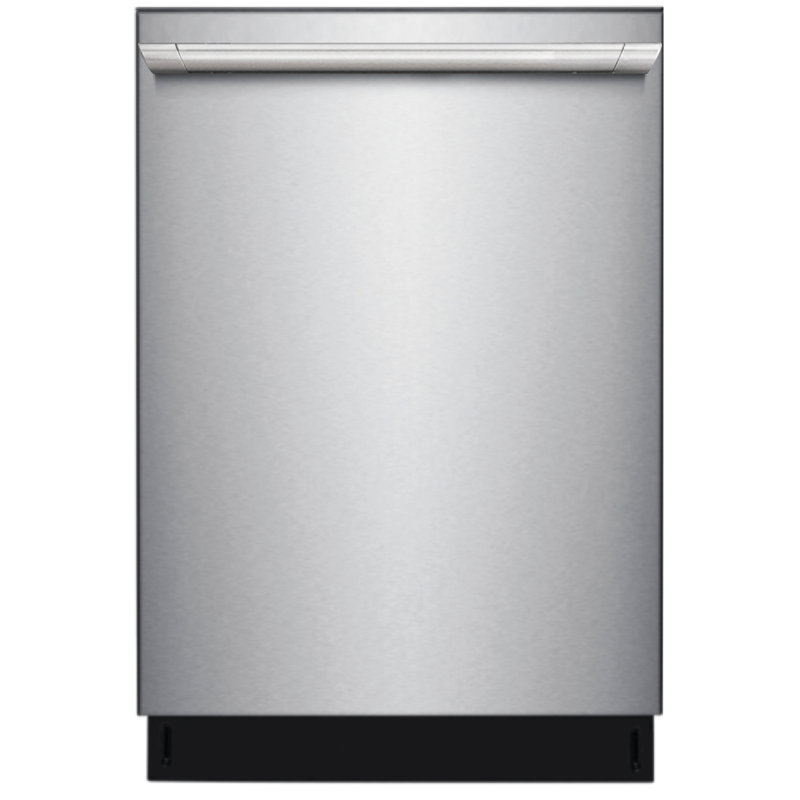 Forza 24" 45 Decibel ENERGY STAR Certified Built-In Dishwasher with Adjustable Rack and Tall Tub Stainless Steel