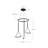 Mobil 3 - Light Dimmable LED Modern Linear Chandelier