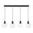 Donivan 4 - Light Steel Dimmable Kitchen Island Square / Rectangle Chandelier