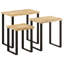 Izmir Rectangular Metal Outdoor Table Sets , 60cm cm W 33cm cm D-418026446-418026445