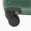Valise de transport rigide de 20 pouces, valise légère en ABS durable avec roulettes pivotantes, verrou TSA intégré, 2 cubes de rangement, vert