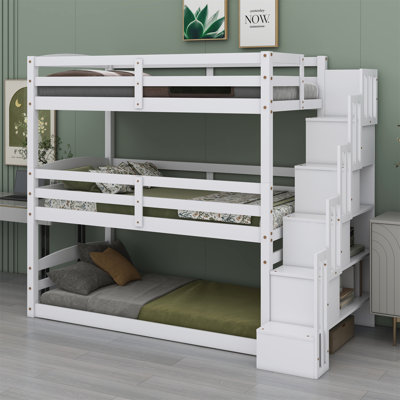 Jerith Kids Twin Bunk Bed with Drawers