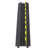 Cable Protector Ramp, 2 Channels Speed Bump Hump, Rubber Modular Speed Bump Rated 11000 LBS Load Capacity, Protective Wire Cord Ramp Driveway Rubber Traffic Speed Bumps Cable Protector,3 Packs