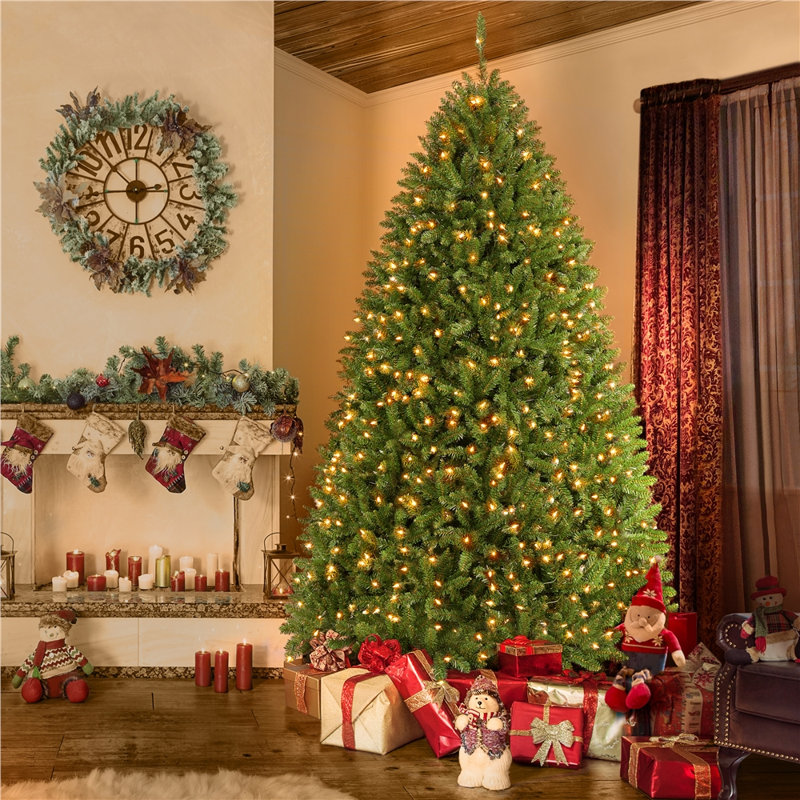 Arbre de Noël artificiel Libenson, 7.5', Illuminée