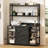 File Cabinet With Charging Station, Vertical Filing Cabinet With Lock For Home Office-299869226