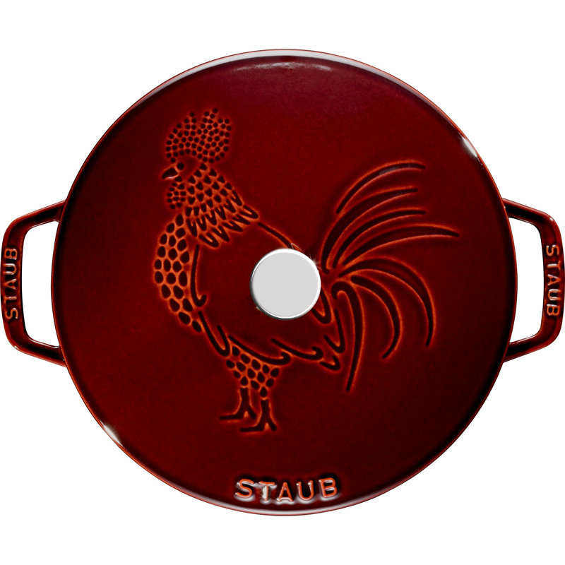 Cast Iron 3.8-qt Essential French Dutch Oven, Grenadine