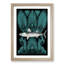 Illustration of a Blue Mackerel by F.E. Clarke - Picture Frame Graphic Art Print-55579495-55579494