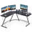 Queenborough L-Shaped Metal Base Computer Desk-40348191