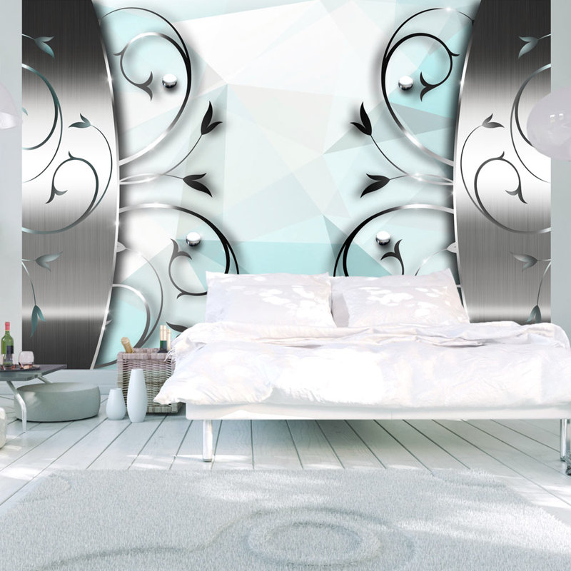 Silver Gate 2.80m x 400cm Wallpaper, 300 cm x 210 cm
