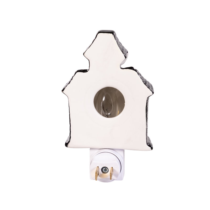 Haunted House Nightlight Ceramic