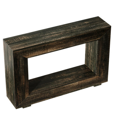 47" Farmhouse Console Table, Entryway Console Table With Storage, Industrial Hallway Accent Table For Living Room, Entrance