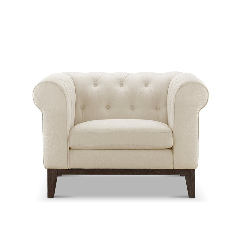 Canapé Chesterfield Ericson, Ivoire ivoire