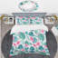 Ensemble de housse de couette en plantes et plantes tropicales mid-century-40702505