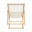 Chaise pliante en bois
