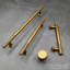 10 Pack Cabinet Pulls, Hole Centre Cabinet Handles, Solid Kitchen Hardware For Cabinets And Drawers, Elegant And Durable Design-114789323-114789321