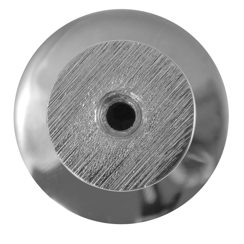 Poignée ronde 11/8 po de diamètre, Argent