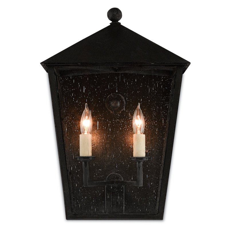 Bening 2 - Light Outdoor Wall Lantern, Midnight