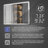 Mickenna 48'' W 36'' H Frameless Medicine Cabinet with Mirror and 6 Shelves