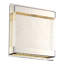 Shortt 1 - Light LED Flush Mounted Sconce