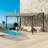 10*14Ft Durable Outdoor Wall-Mounted Pergola