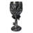 Medieval Gothic Twin Serpentine Dragons Wine Goblet Chalice With Celtic Knotwork