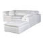 Canapé modulaire en tissu performance 5 pièces Armand-441195465