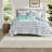 Aqua Twin/twin Xl Bedding Sets, Hypoallergenic Polyester, Inviting Modern Style