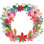 Couronne de poinsettia II