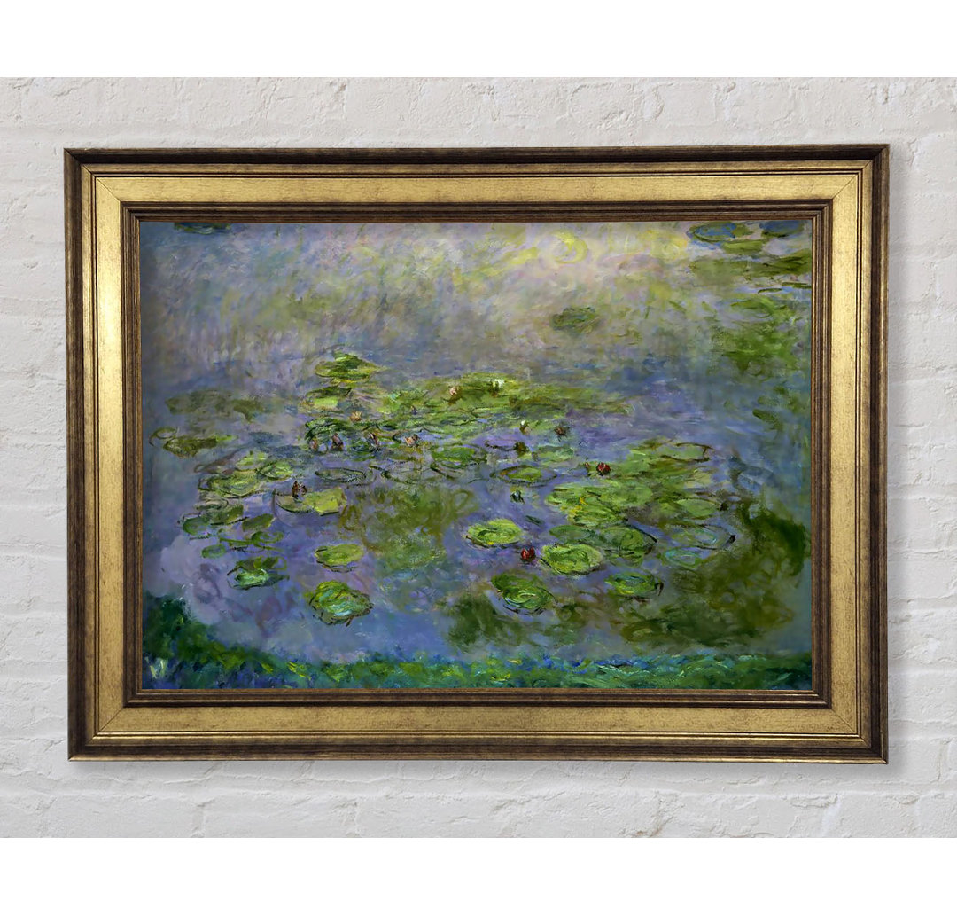 Monet Nympheas (Seerosen) - Einzelne Bilderrahmen Kunstdrucke