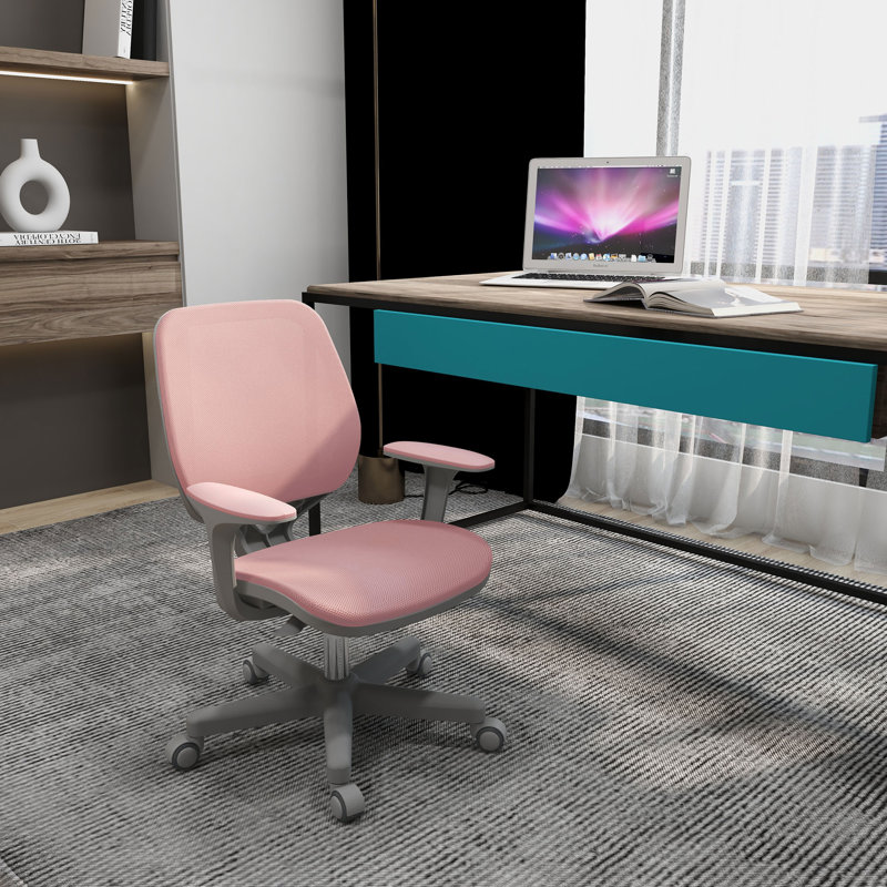 Mesh Office Chair, Pink