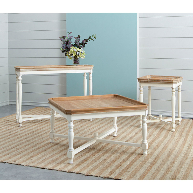 Table basse 33 x 33 x 19 po Alcott, H 19 po x l 33 po