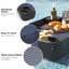 Aluminum Frame Poolside Floating Tray – All - Weather For Drinks, Snacks & Outdoor Hangouts-463515511-463515515-463515518