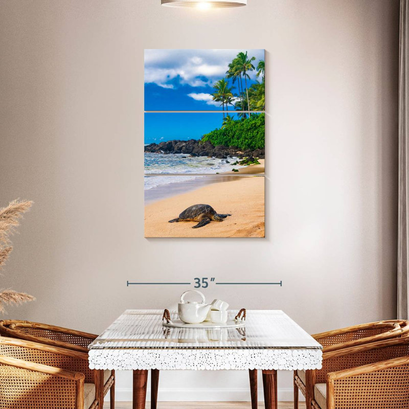 Brampt Honu Sea Turtle, 45" H x 28" W