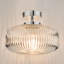 Prabhas Glass Semi Flush Mount