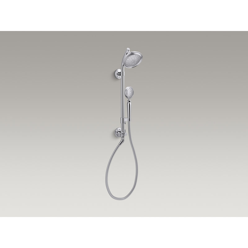 HydroRail-S Artifacts Complete Shower System, Brushed Gold