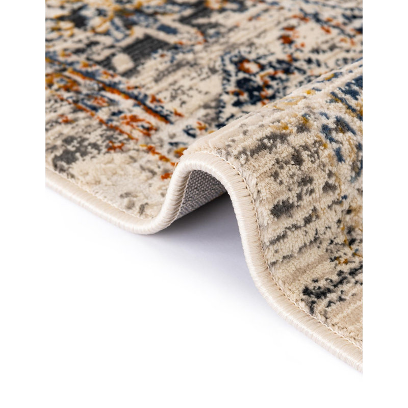 Oriental Indoor Rug, Rectangle 5'1" x 7'10"