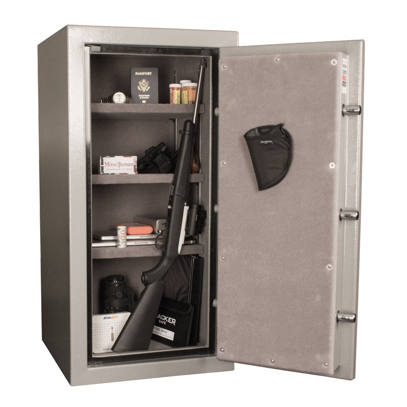 Medium Gray Fireproof Digital Steel In-Floor Safe