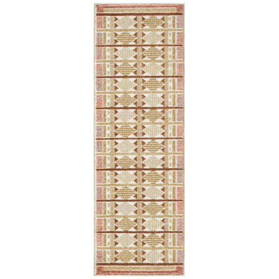 Maridee Rust Modern Indoor Rug