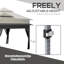 3m x 3m Steel Patio Gazebo-95947851