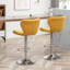 Tabouret de bar rotatif à hauteur ajustable Laronzo-718834995