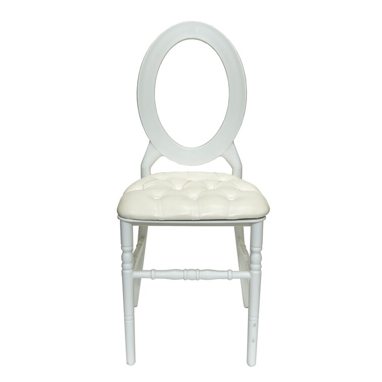 Stackable King Louis Chair-White 