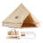 VEVOR Canvas Bell Tent 4-Season Camping Yurt Tent with Stove Jack-97761916-97761915
